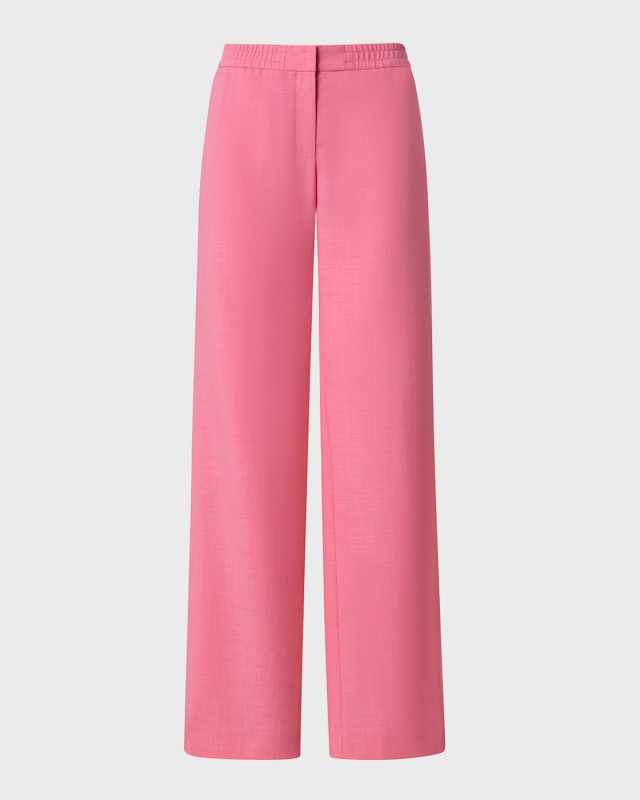Marla Straight-Leg Crepe Pant